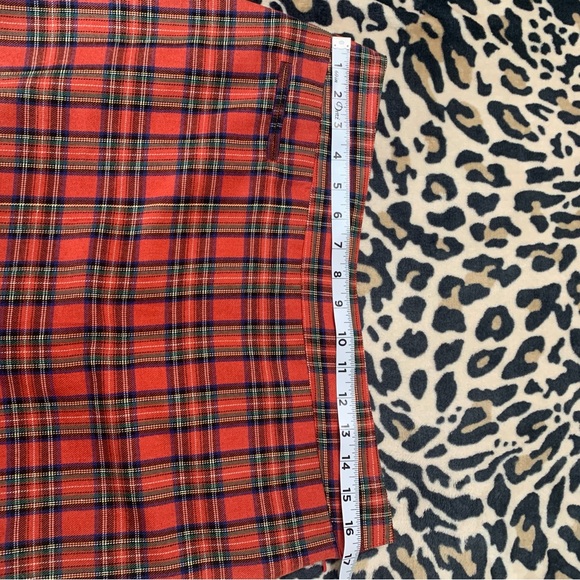 Boston Proper plaid mini skort. - Picture 11 of 13